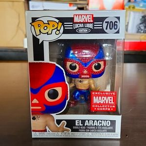 Spiderman lucha libre funko pop